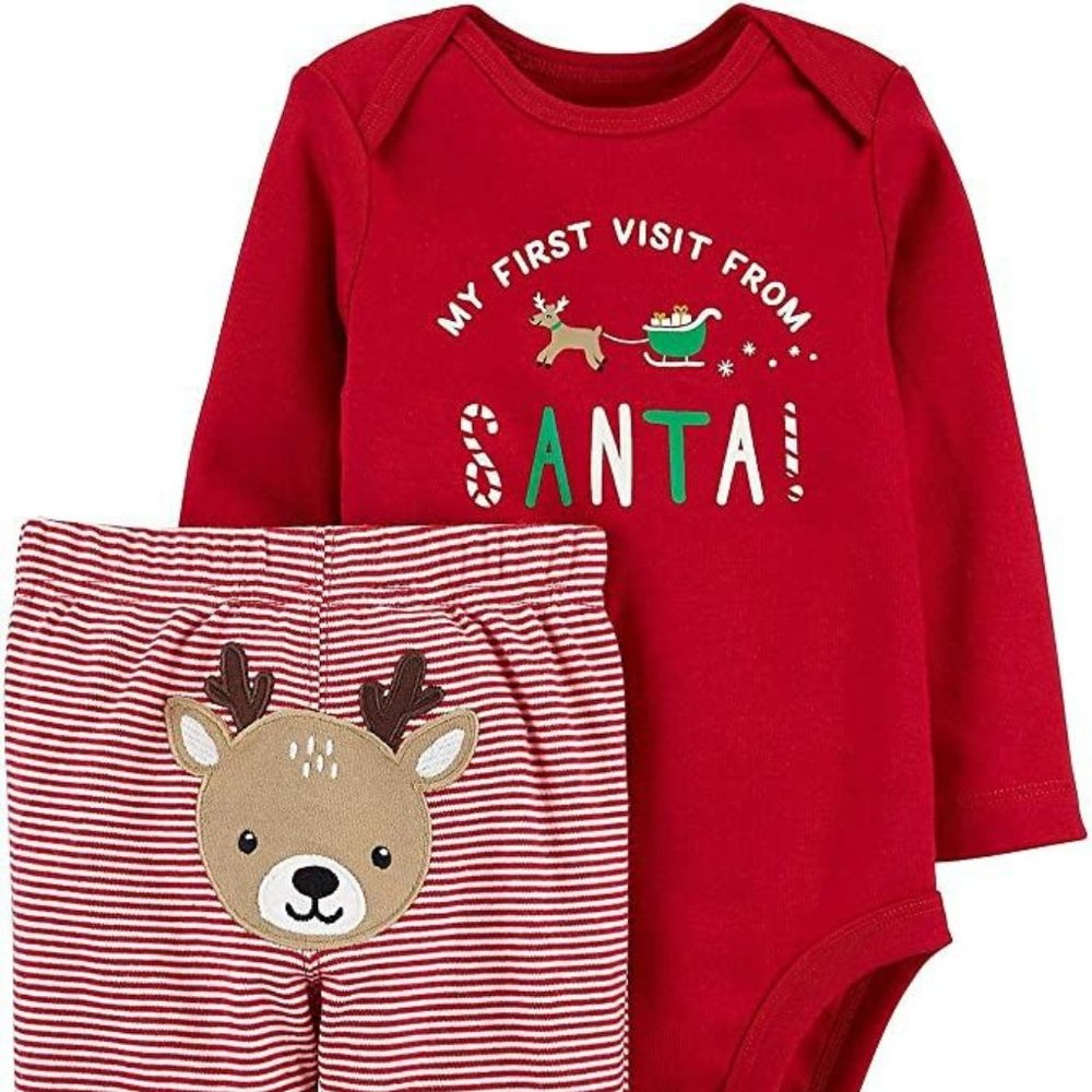 Carter's - 2-Piece 'My First Christmas' Set